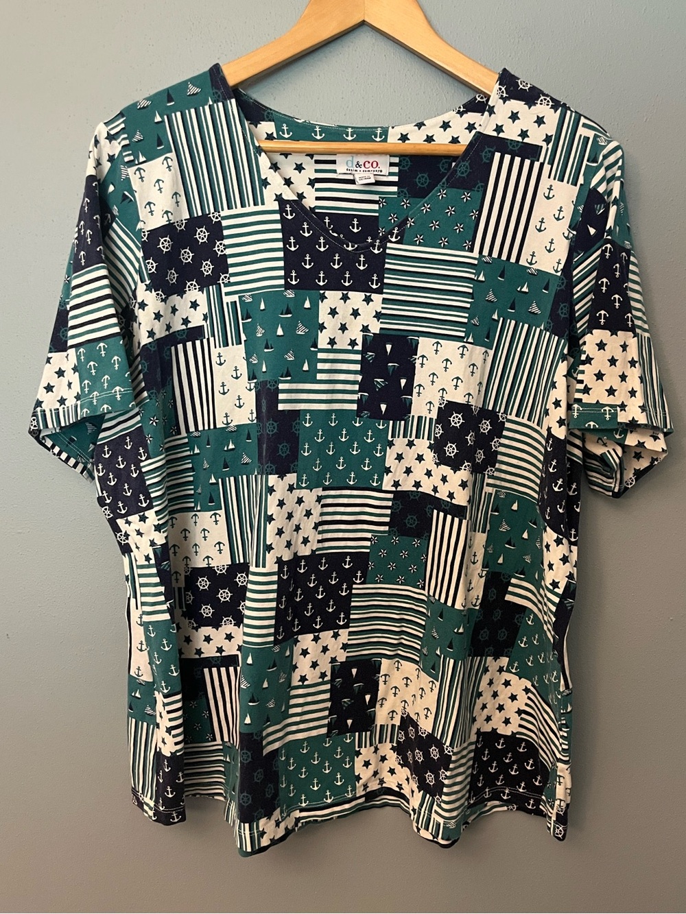 Vintage D&Co Nautical T-Shirt
